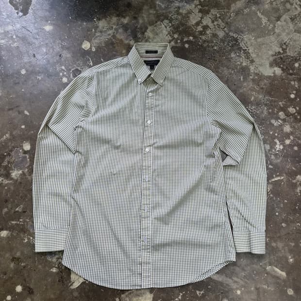 100-105) 바나나리퍼블릭 체크셔츠 남방