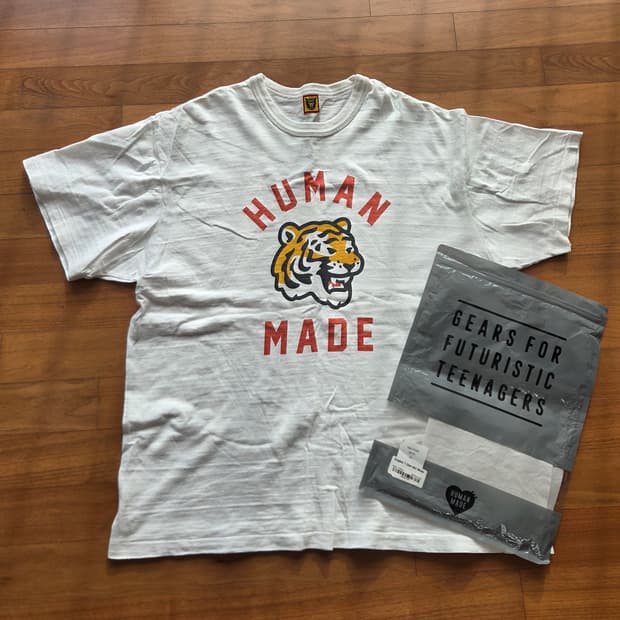 휴먼메이드 반팔 화이트 [3xl]