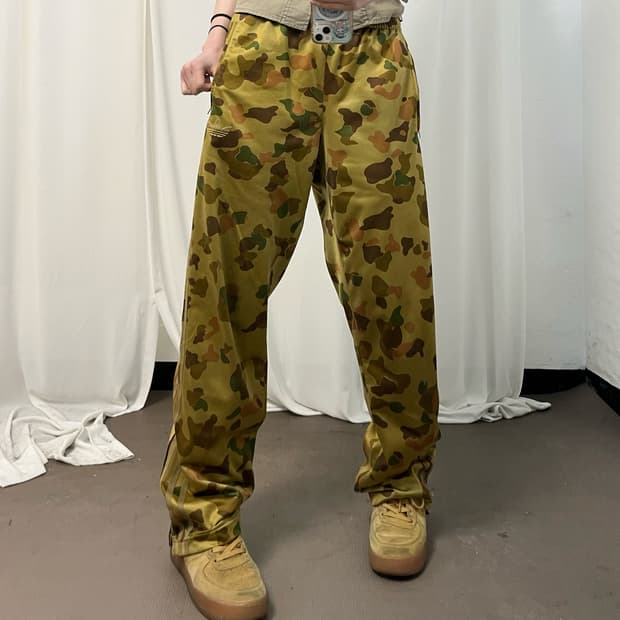Adidas Firebird camo pants