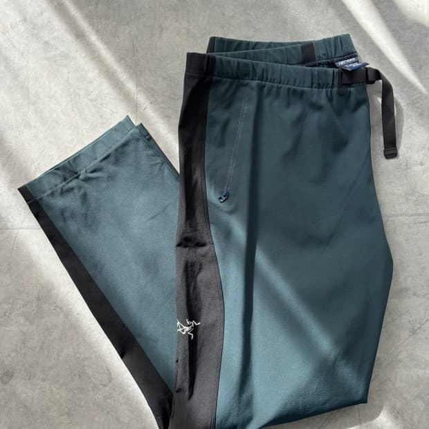Arc'teryx 아크테릭스 청록 컬러 고프코어 팬츠 