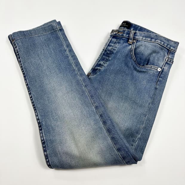 28 A.P.C. 아페쎄 여성 슬림핏 데님팬츠