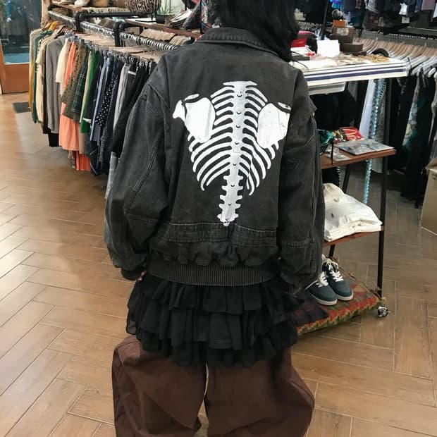 Levis Bone Custom Work Jacket