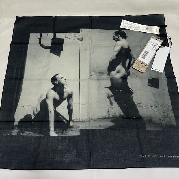 릭오웬스 다크쉐도우 스카프