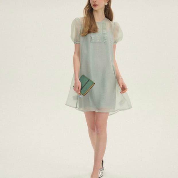 신스덴 클로버 레이어드 원피스