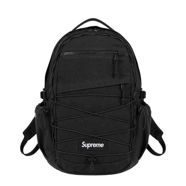 슈프림 백팩 블랙 - 25ss