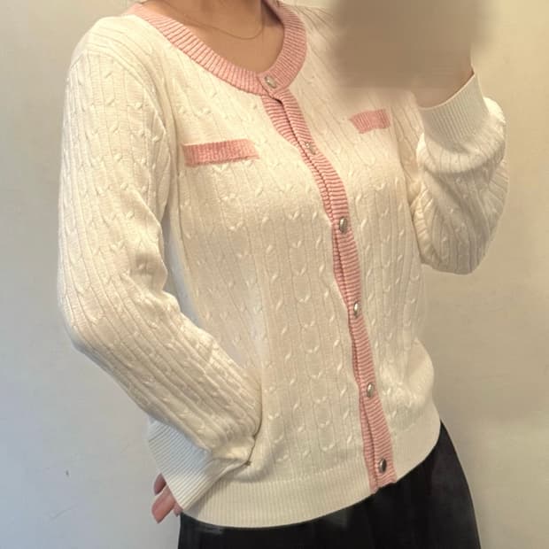 게스 니트가디건