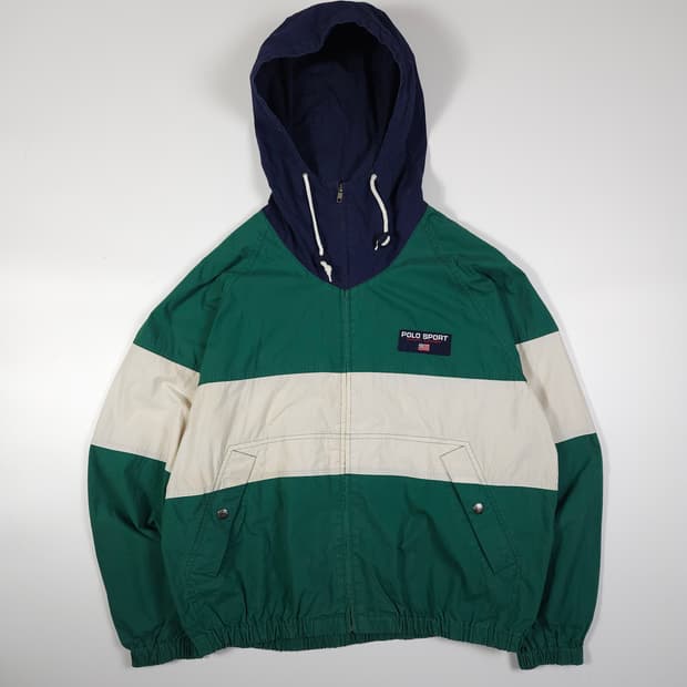 폴로 스포츠 후드 자켓