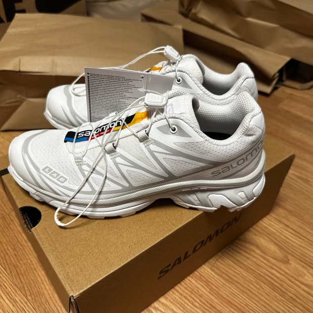 살로몬 XT-6 ADV 화이트 240사이즈