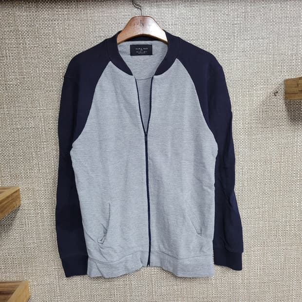 L 100사이즈 자라 슬림핏 집업 자켓 ZARA 