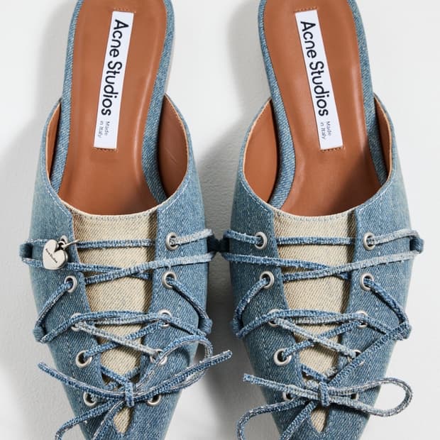Acne studios 데님 블로퍼 