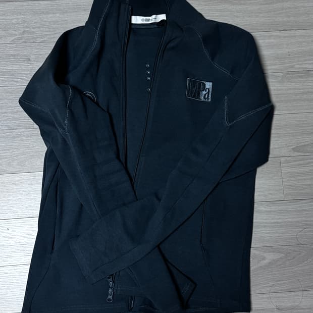 Mpa ribbed zip jacket(M)