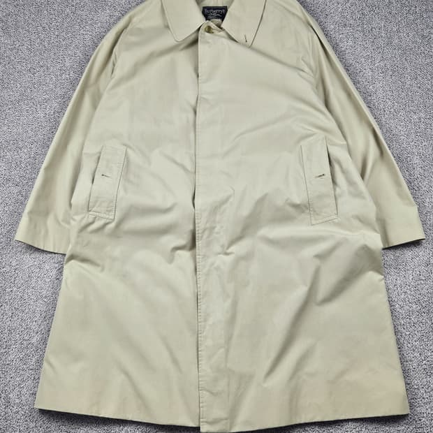 버버리 코튼 래글런 발마칸 코트 ( 상세설명참조 ) / 10315