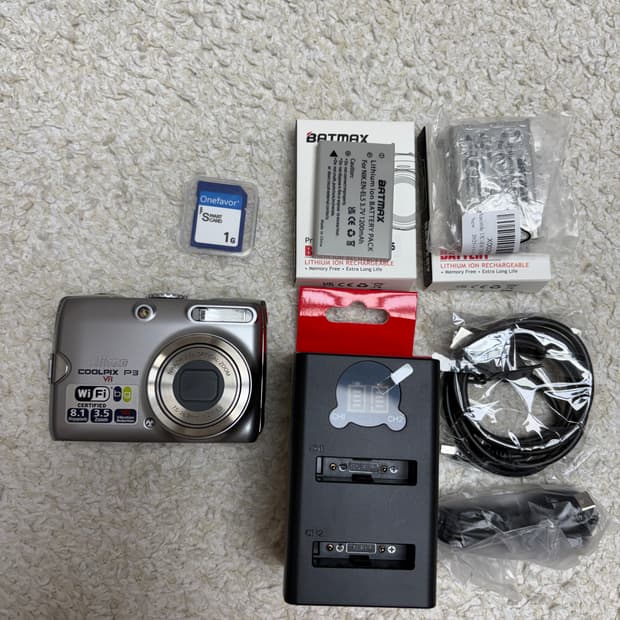 니콘 쿨픽스 P3 Nikon coolpix P3 빈티지카메라