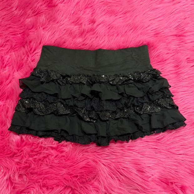 갸루st 캉캉 스커트