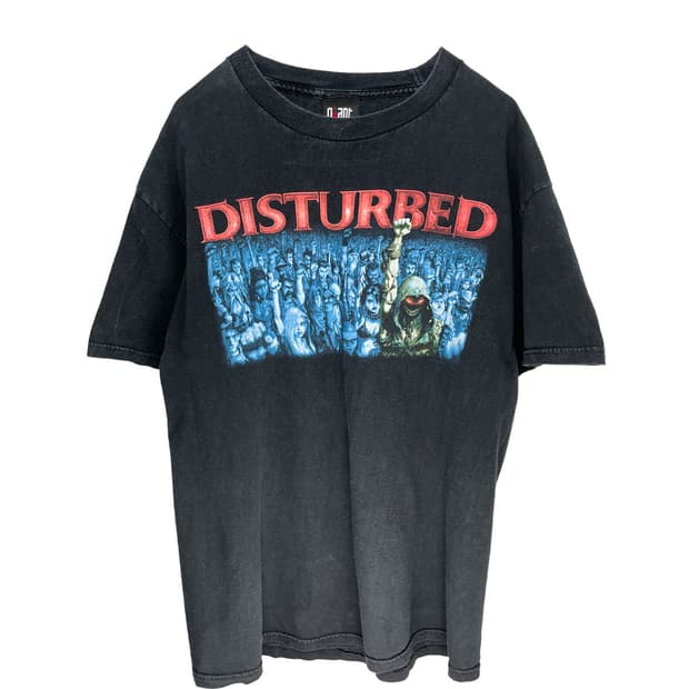 빈티지 밴드 티셔츠 Disturbed 디스터브드 락티