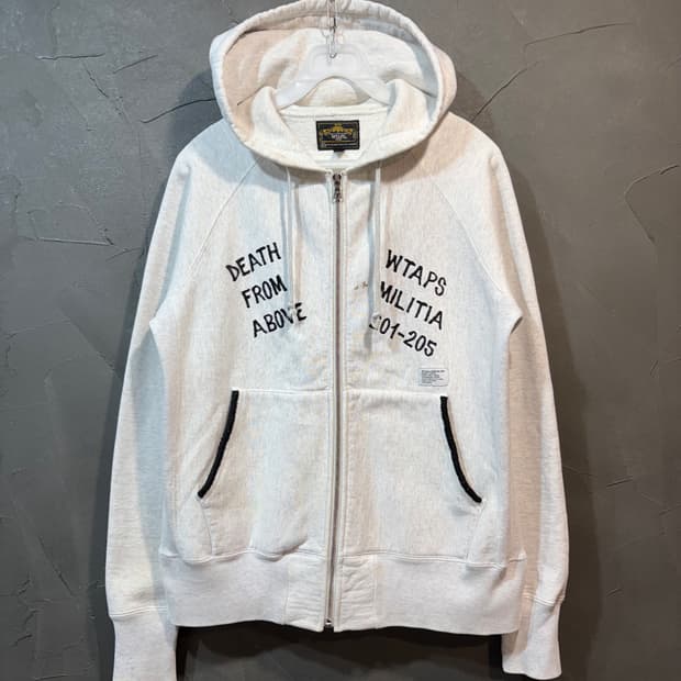 [S] WTAPS 더블탭스 빈티지 후드 집업
