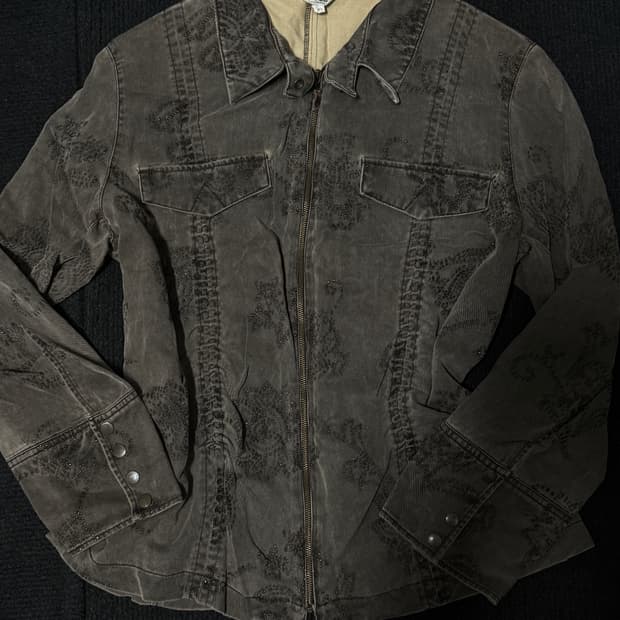 빈티지 오리엔탈 페어리 자켓 파우닝 큐빈 오공이