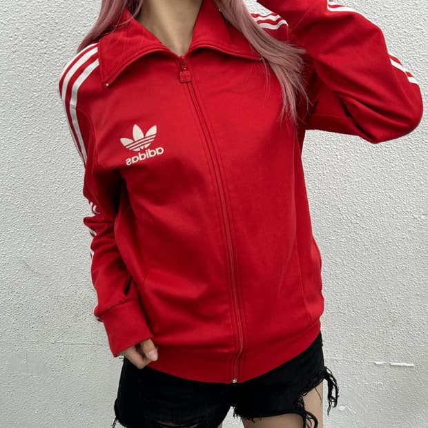 아디다스 유로파 레드 트랙탑 95