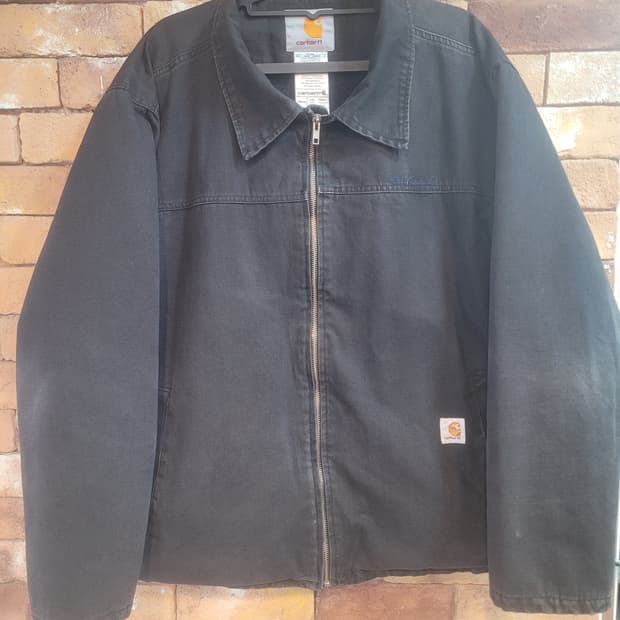 칼하트 워크 자켓 블랙 L