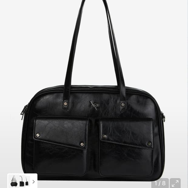 레더리 위켄더 숄더백 [BLACK]