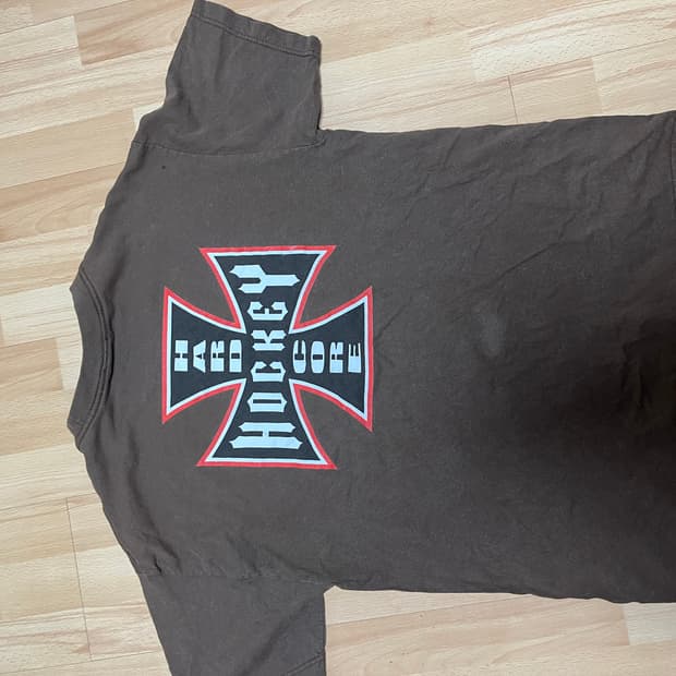Hardcore Hockey 00s 빈티지 티셔츠