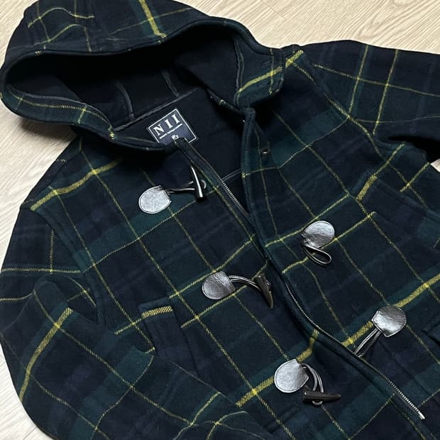 nii 니 체크 떡볶이코트