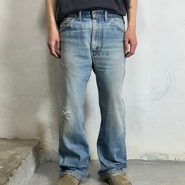 90's USA 빈티지 리바이스 517 오렌지탭 부츠컷