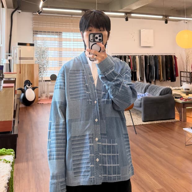 키스 23SS 설리반 데님 기 셔츠  KITH