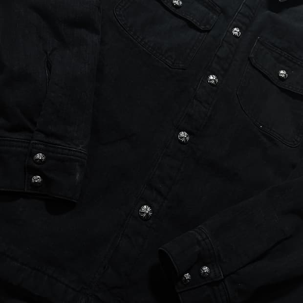 [L] 크롬하츠 워크독 블랙 자켓 내피Ver