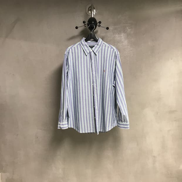 폴로 스트라이프 셔츠 XL