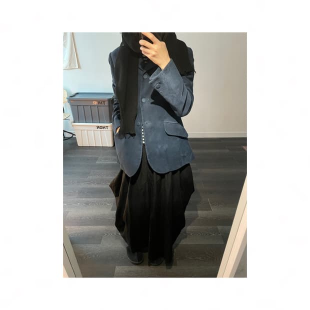 KUMIKYOKU blue jacket