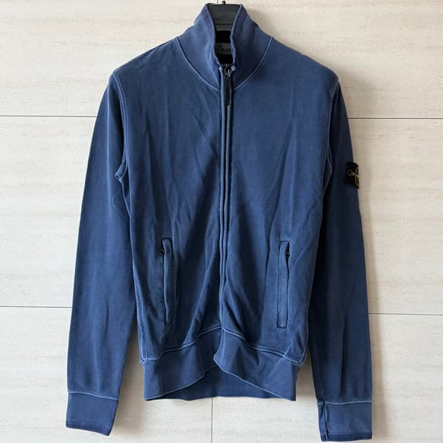 스톤아일랜드 가먼트 다이드 집업 자켓