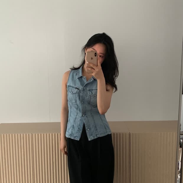 Diesel denim vest 디젤 데님 베스트