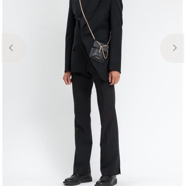 Y project classic twisted lapel blazer