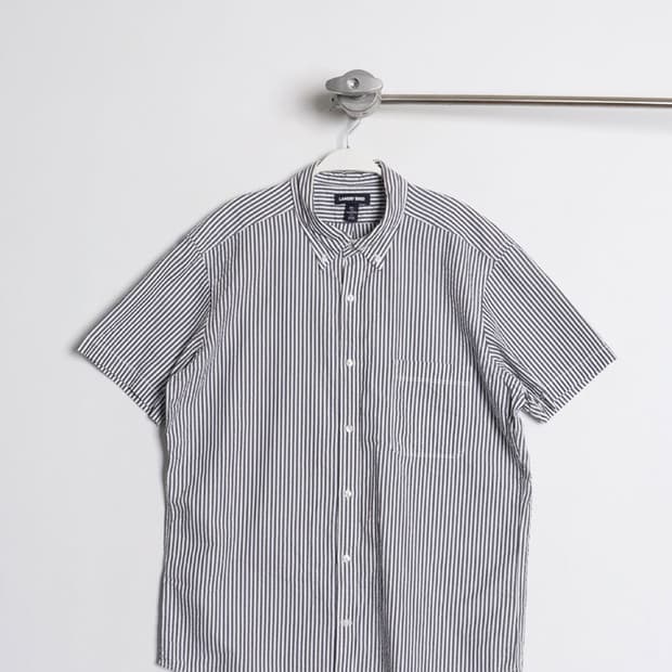 LANDS'END Seersucker Stripe Shirts