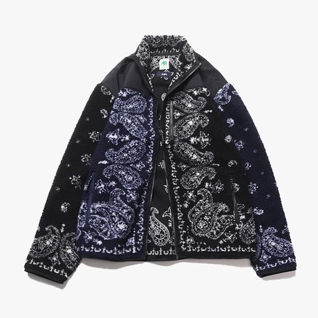 SHIPS X ELEPHANT BRAND - PAISLEY FLEECE