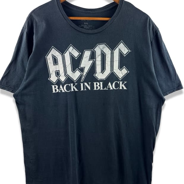 ACDC 블랙인블랙 오피셜 티셔츠2840