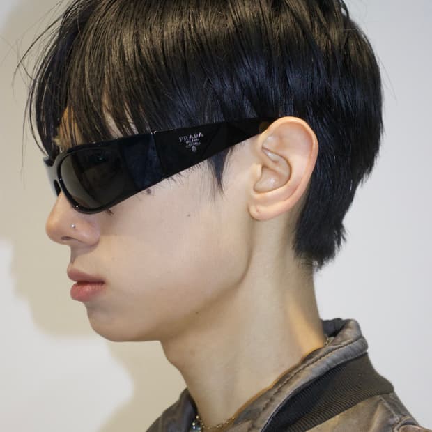 [kanye] Prada symbol sunglasses