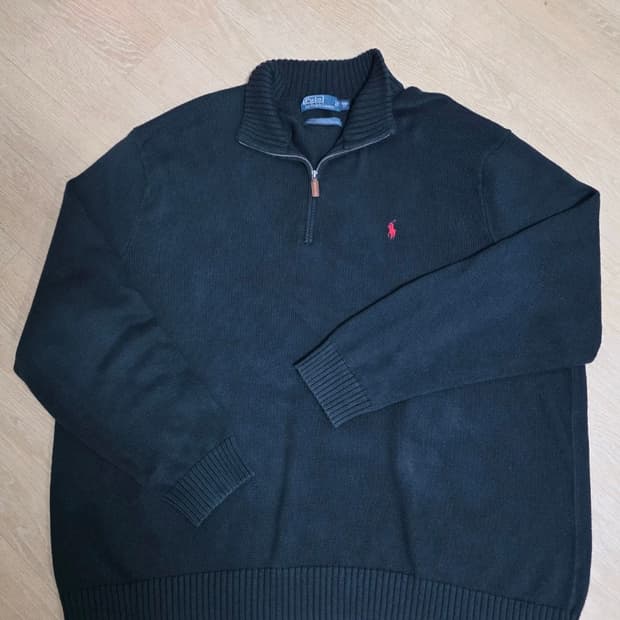 [빅사이즈] 폴로랄프로렌 반집업 코튼 니트 5XB