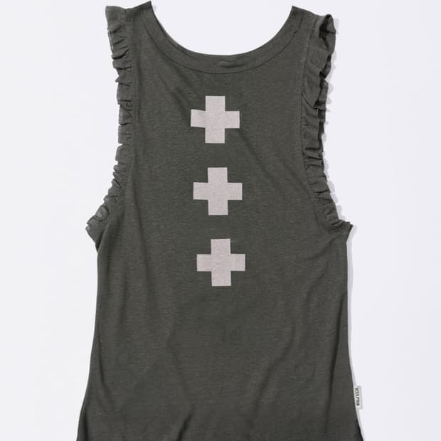 Emergency Muscle Tank Top Charcoal
