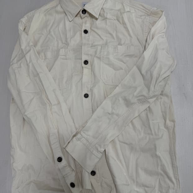자라 아이보리 셔츠L
