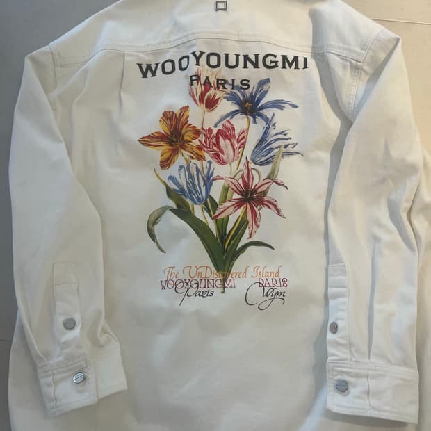 우영미 플라워데님 50