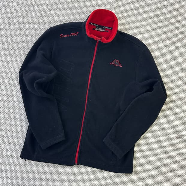 L 카파 빈티지 배색 집업 자켓 0330D