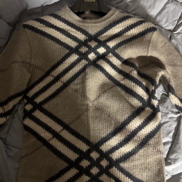 버버리 정품 2000s 니트 