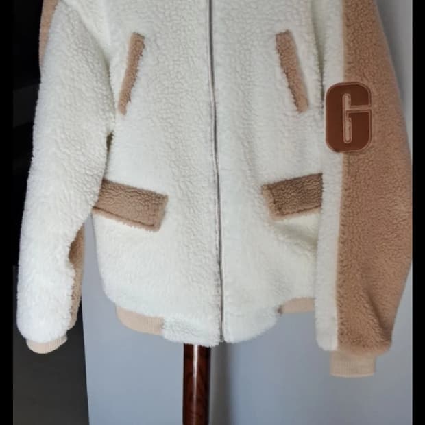 리버텐테드베어양털자켓.  L