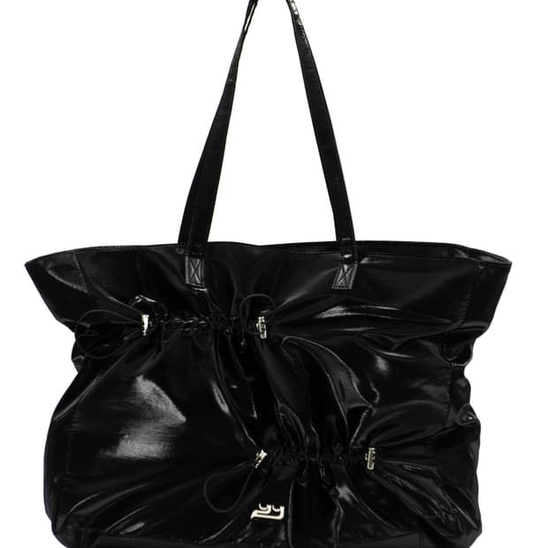 이에이에 쇼퍼백 블랙  yieyie Mimi Shopper Bag