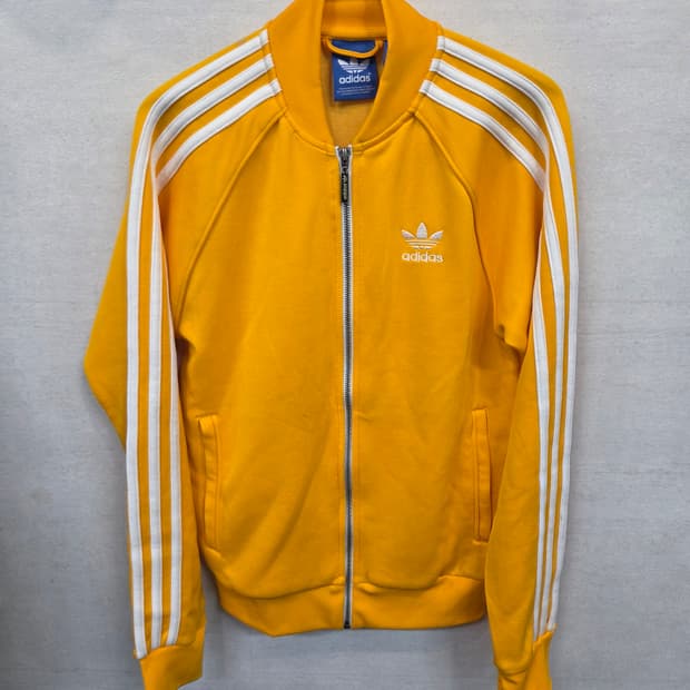 아디다스 슈퍼스타 트랙탑 져지 노랑 90