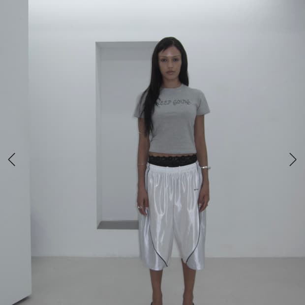 Matteveil orbit Track burmuda pants