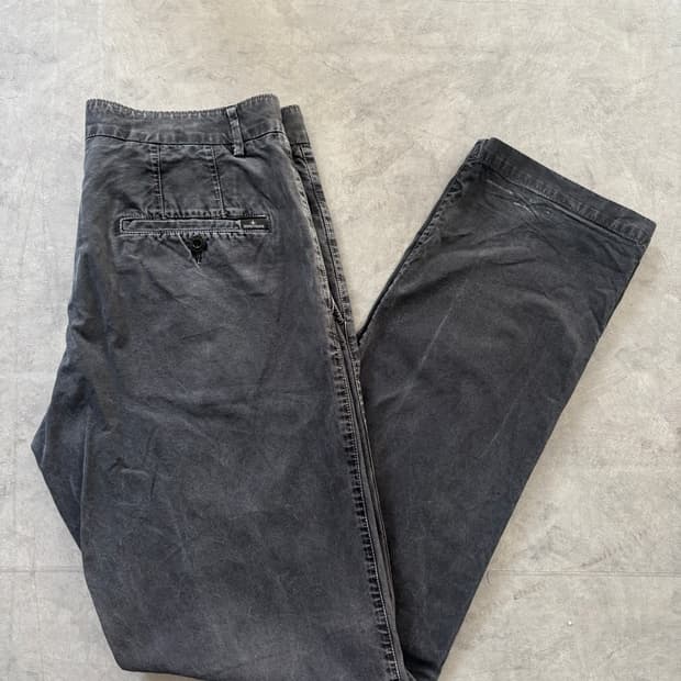 Stone Island 스톤아일랜드 가먼트다잉 치노 팬츠