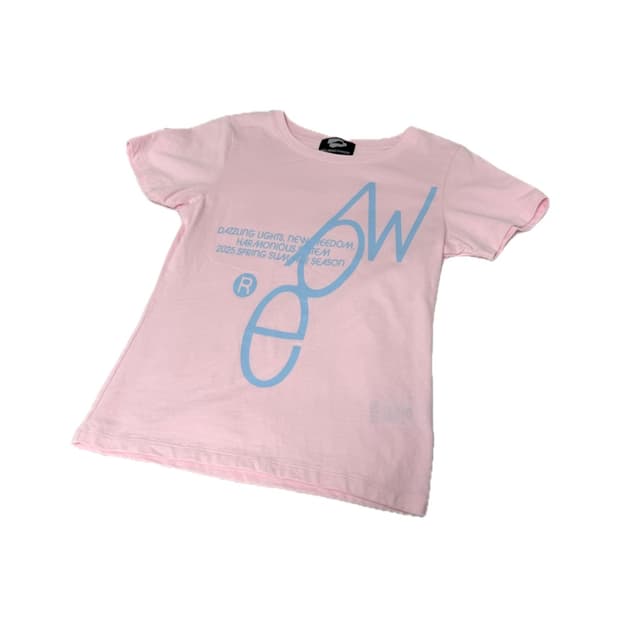 웰빙익스프레스 Light WBE Tee pale pink
